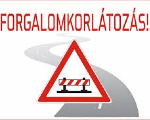 Ideiglenes forgalomkorlátozás Dorogon