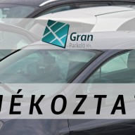 Tájékoztatás parkolóautomata működésének változásáról 