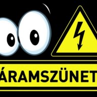 Tervezett áramszünet 