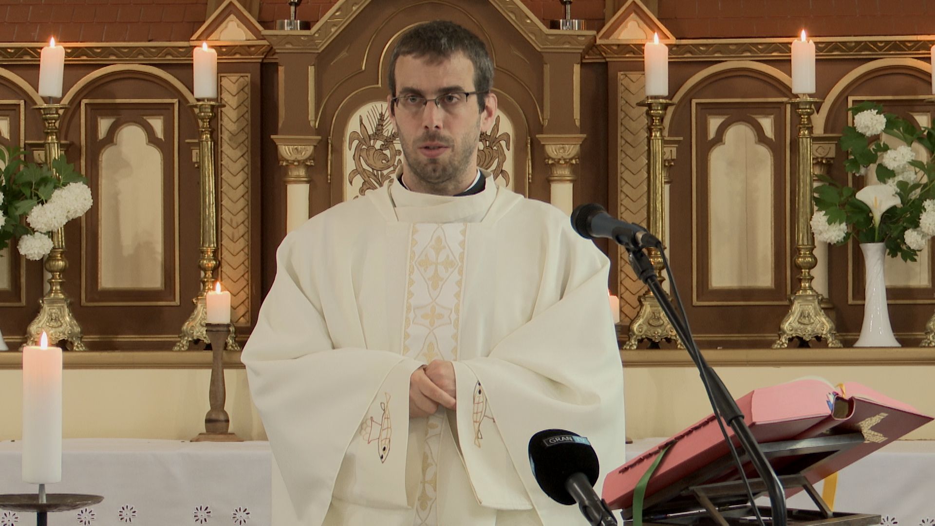 Szentmise a Tokodaltárói Szent Borbála templomból  2025.05.04.