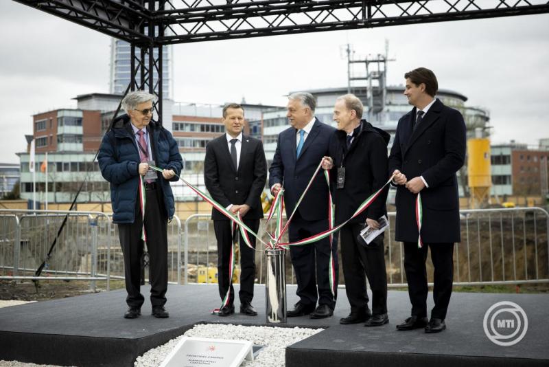 Orbán Viktor: világszínvonalú kutatóközpont jön létre Magyarországon
