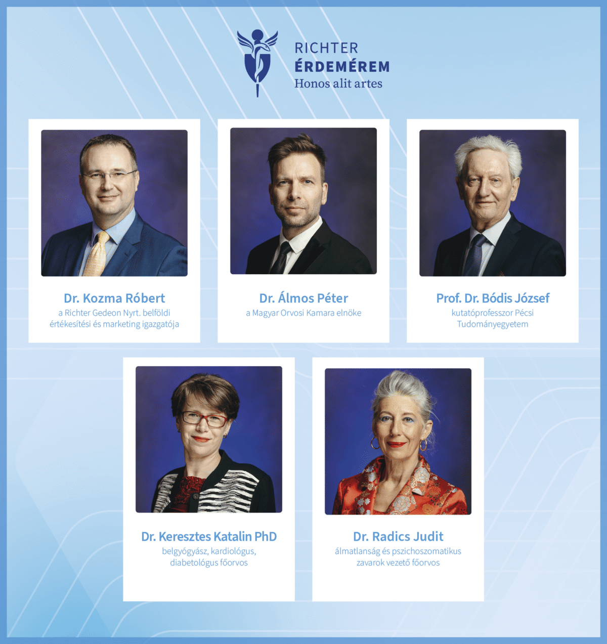 Újra pályázhatnak a szakorvosok a Richter Érdemérem Díjra
