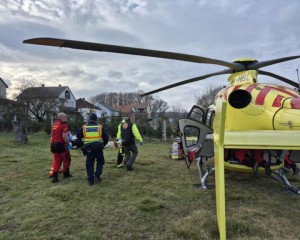Összefogással találták meg az eltűnt bajnai férfit – mentőhelikopter vitte kórházba