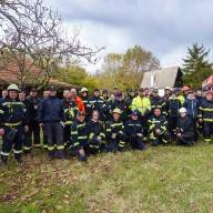 Határon átívelő mentési gyakorlaton vettek részt a nyergesújfalui önkéntes tűzoltók