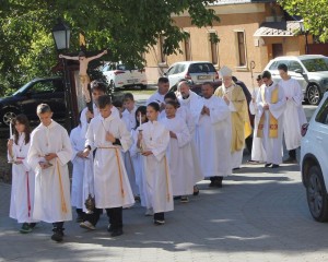 Erdő Péter bíboros áldotta meg a megújult süttői templomot