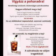 Vigyázz a poharadra! – Rendőrségi tanácsok a biztonságos szórakozáshoz