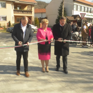A megújult Csolnoki főtér ünnepélyes átadása