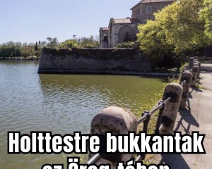 Holttestet találtak a tatai Öreg-tóban