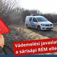 Vádemelési javaslat a sárisápi rém ellen 