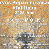 Orvos képzőművészek kiállítása nyílik a művelődési központ Kávézó Galériájában