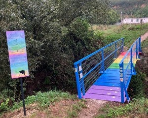 Szivárványhíd épült Dorogon a kiskedvenceknek