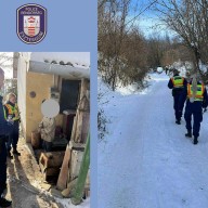 Esztergomi idős asszonyhoz siettek a rendőrök