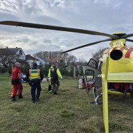 Összefogással találták meg az eltűnt bajnai férfit – mentőhelikopter vitte kórházba
