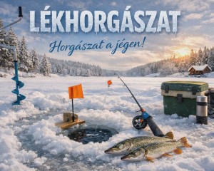 Elő a lékfúrókkal! Hétvégén indul a jégpeca és a verseny a Kerek-tavon