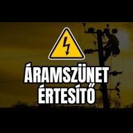 Üzemszünet értesítő - február