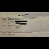 Hamis katonai behívóval viccelte meg barátját egy férfi Dömösön