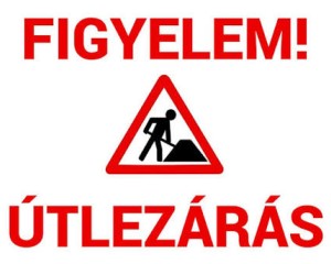 Ideiglenes forgalmirend-változás - Dobogókői út