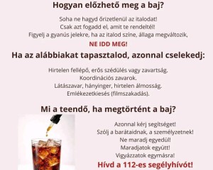 Vigyázz a poharadra! – Rendőrségi tanácsok a biztonságos szórakozáshoz
