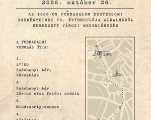 Látványos, élő történelmi jelenetekkel emlékezik meg Esztergom az 1956-os forradalom 70. évfordulójáról