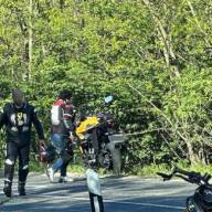 Súlyosan megsérült egy motoros a bajnai szerpentinen