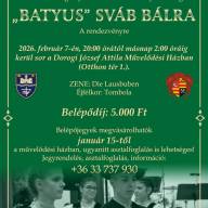 „Batyus” sváb bált rendeznek Dorogon