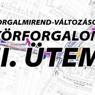Forgalomkorlátozási ütemtervet tettek közzé az esztergomi „piskóta” körforgalom II. üteméhez