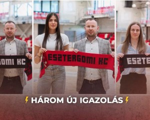 Új játékosokkal erősít a MOL Esztergom