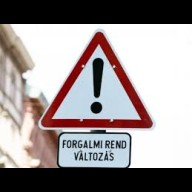 Ideiglenes forgalmirend-változás - Simor János utca