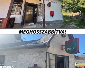 Továbbra is biztosított a postai szolgáltatás Szentgyörgymezőn és Pilisszentléleken