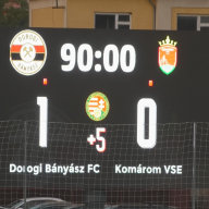 Dorog-Komárom labdarúgó mérkőzés összefoglaló  -   2026. 08. 26.