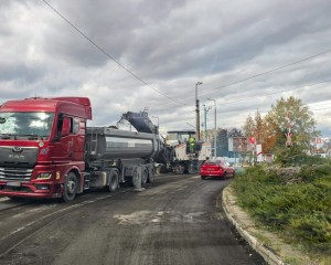 Több mint egy kilométer hosszan újul meg a 111-es út Dorogon