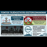 Fontos tájékoztatás: Víz- és energiatakarékossági intézkedések léptek életbe Esztergomban