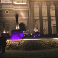 Meggyújtották a Bazilikánál a negyedik adventi gyertyát   2025.12.21.