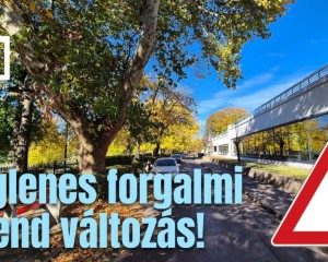 Változik a forgalmi rend az Ady Endre sétányon – Energetikai fejlesztés indul a váci uszodában