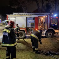 Tűz egy dorogi társasházban: tizenegy embert kellett kimenekíteni
