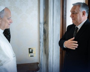 XIV. Leó pápánál járt magánaudiencián Orbán Viktor
