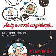 Egyperces videókban tanít életmentést az OMSZA kampány