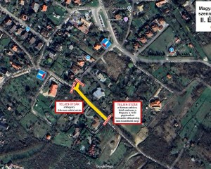 Lakossági tájékoztató – Útzár a Magyary László utcában