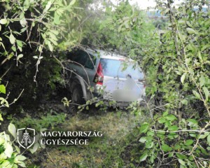 Ittasan szenvedett balesetet