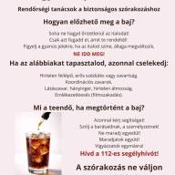 Vigyázz a poharadra! – Rendőrségi tanácsok a biztonságos szórakozáshoz