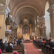 Szentmise az Esztergomi Ferences templomból  2026.04.19.