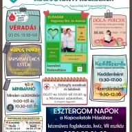 Kézműveskedés, néptánc és családi klubok – Íme az esztergomi Kapcsolatok Háza heti programkínálata