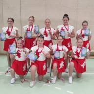 Ezüst minősítést szereztek a csolnoki mazsorettesek