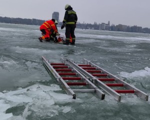 Életveszélyes a jégen tartózkodni 