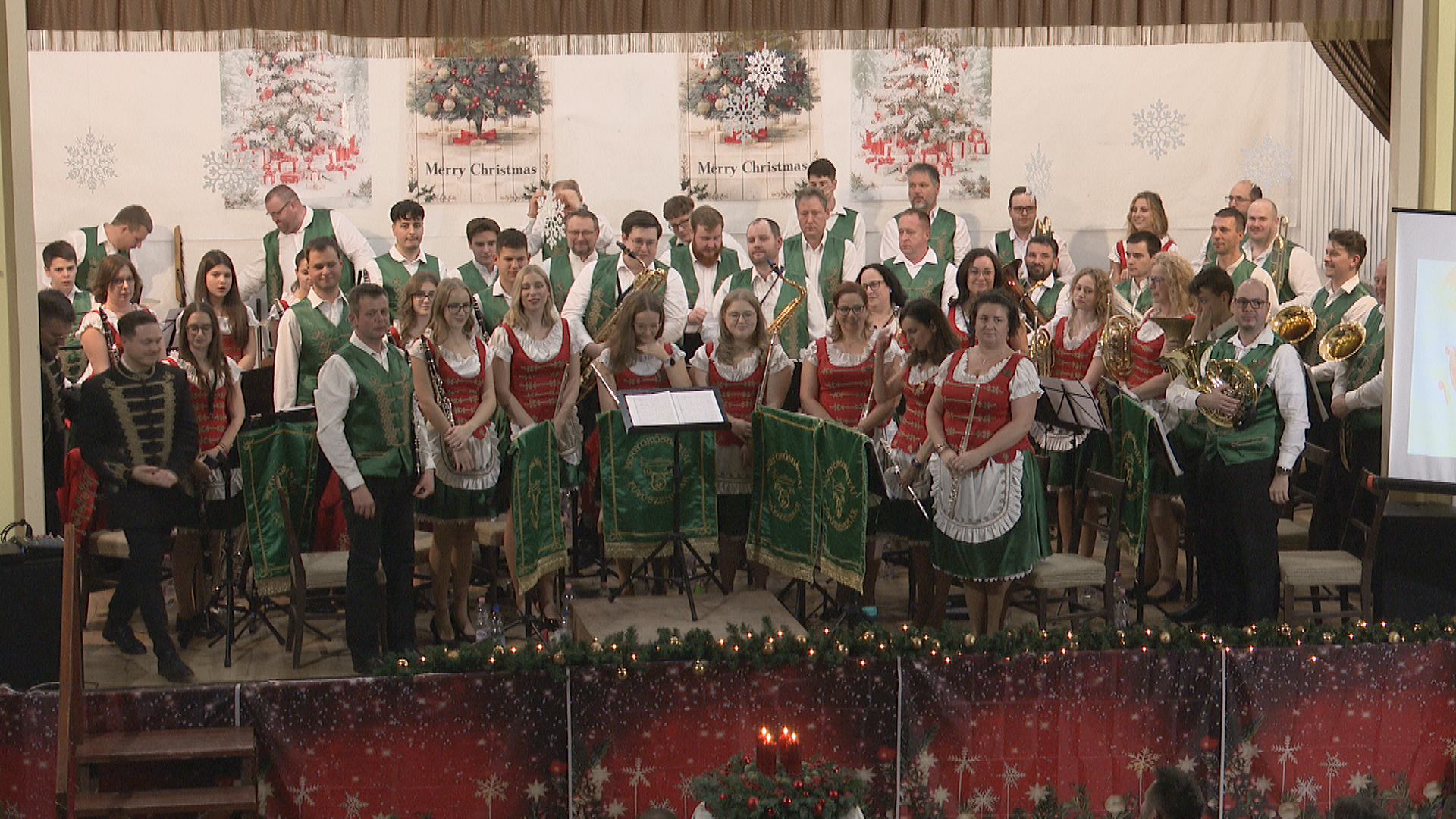 A Mogyorósbányai Fúvószenekar koncertje  2025.12.21. 