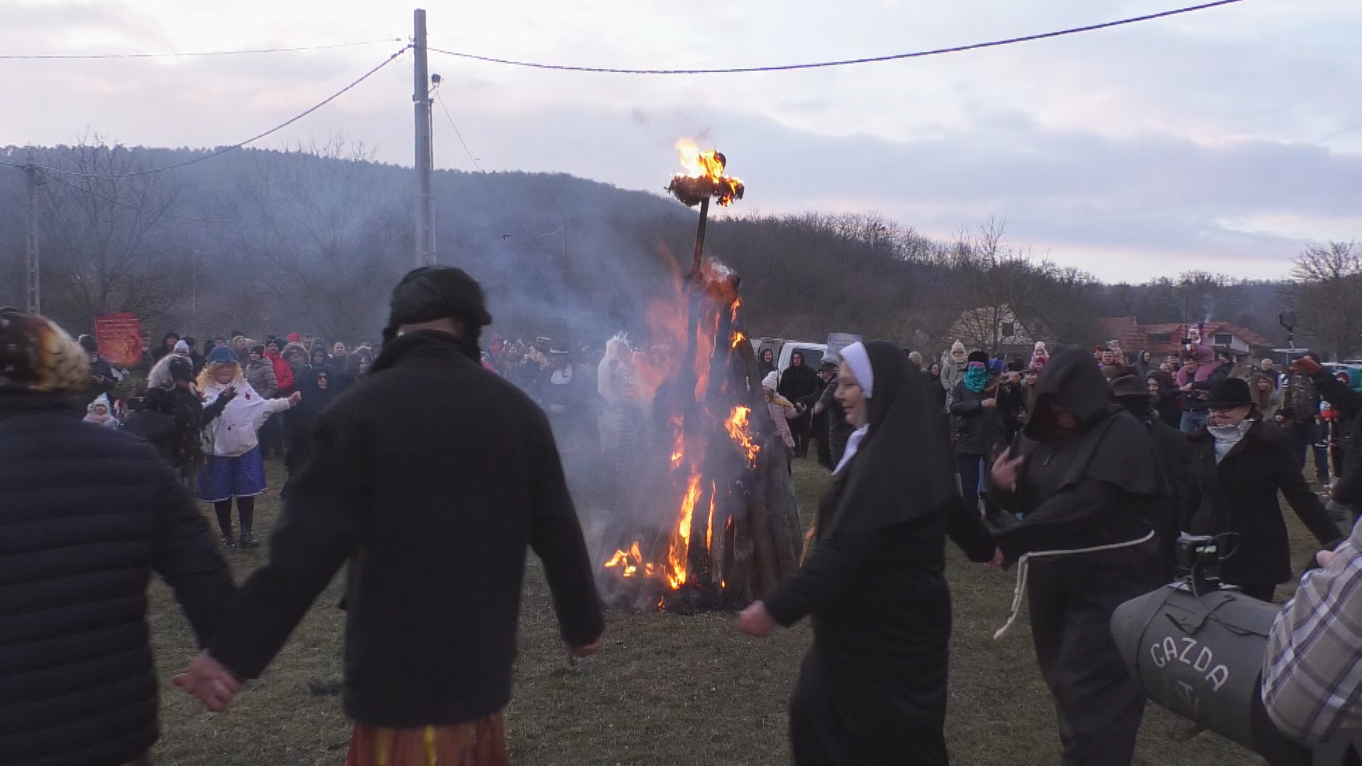 Farsangi téltemetés a Tokodi Pincevölgyben   2026.02.17.