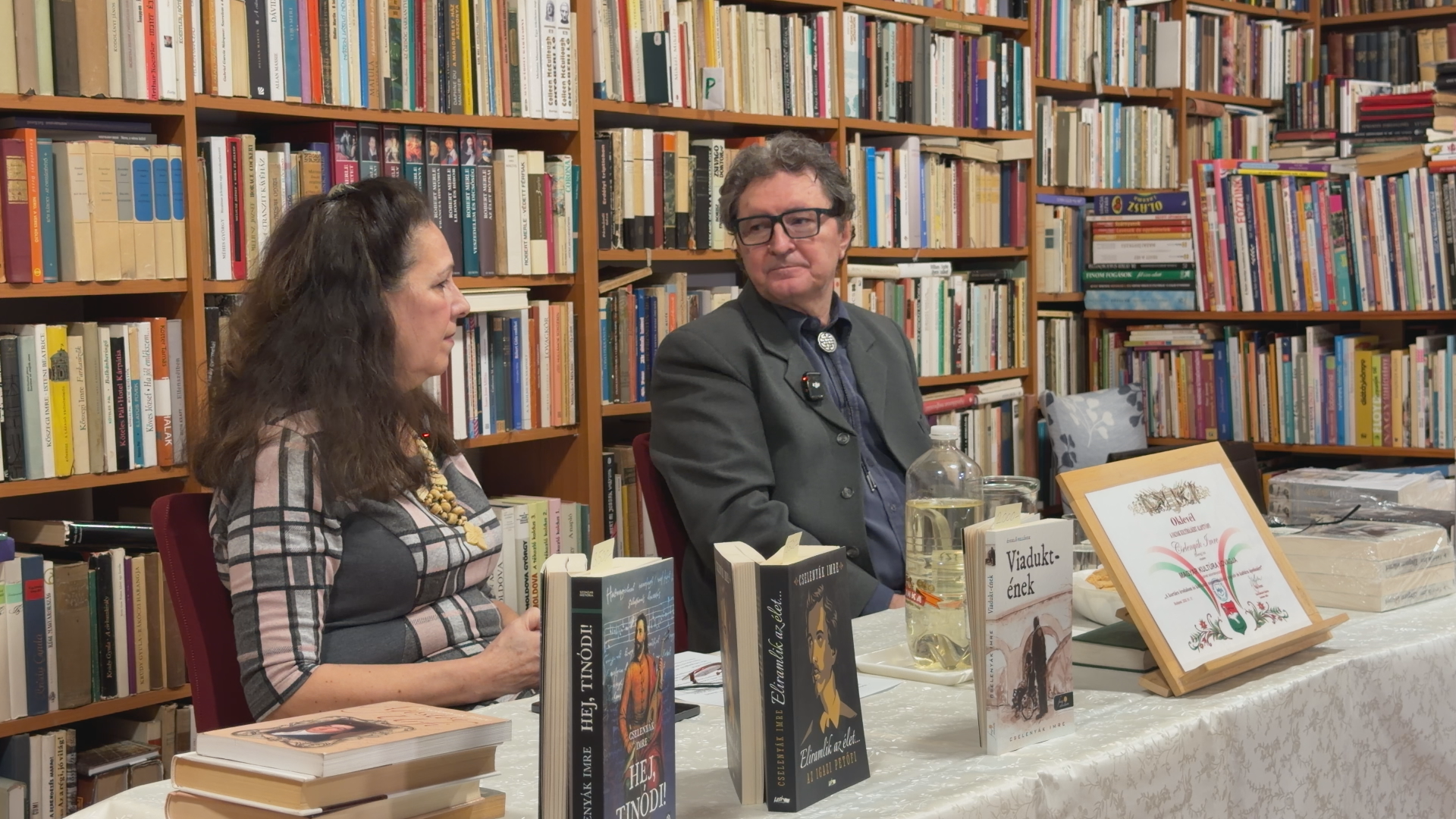 Cselenyák Imre könyvbemutatója Esztergomban